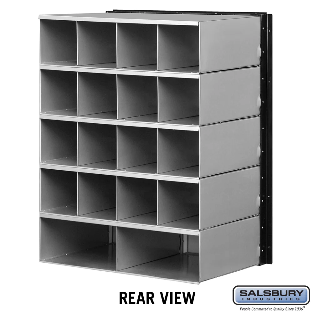 18-Door Aluminum Mailbox System - Rear Loading - Secure and Durable - Image 2