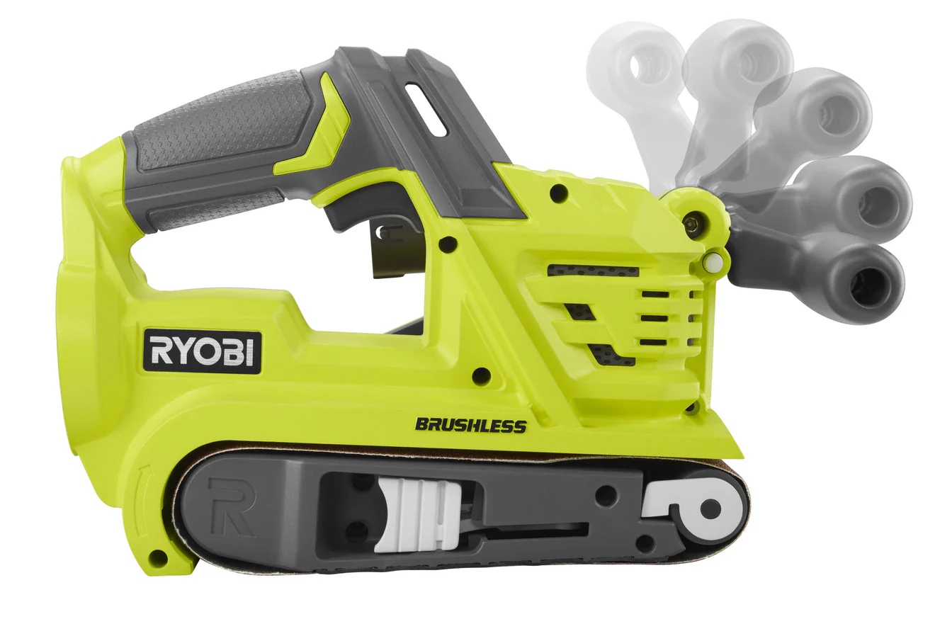 18-Volt ONE+ Cordless Brushless 3 in. x 18 in. Belt Sander with 4.0 Ah Lithium-Ion Battery - Image 5