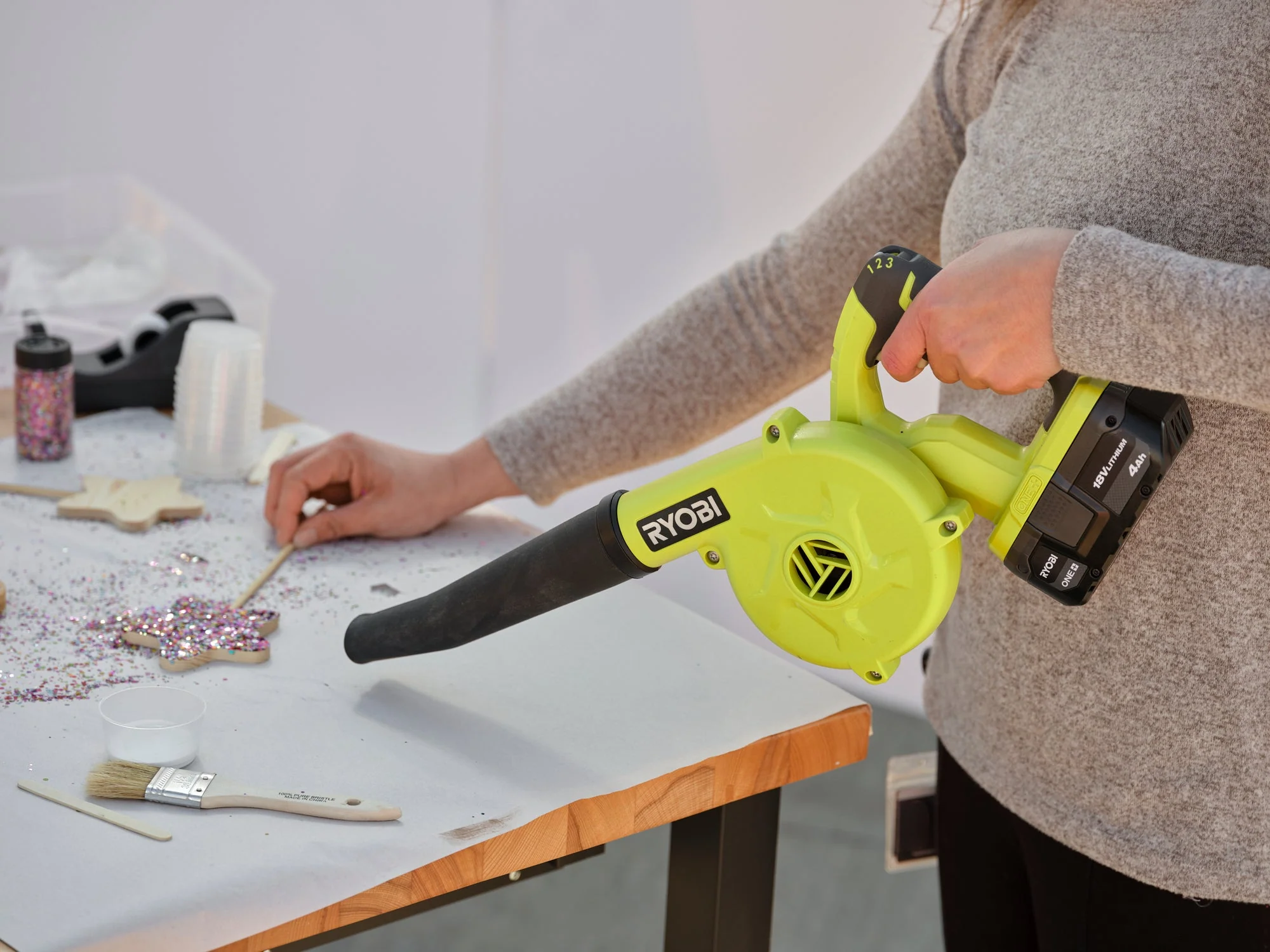 18-Volt ONE+ Cordless Compact Workshop Blower (Tool Only) - Image 5