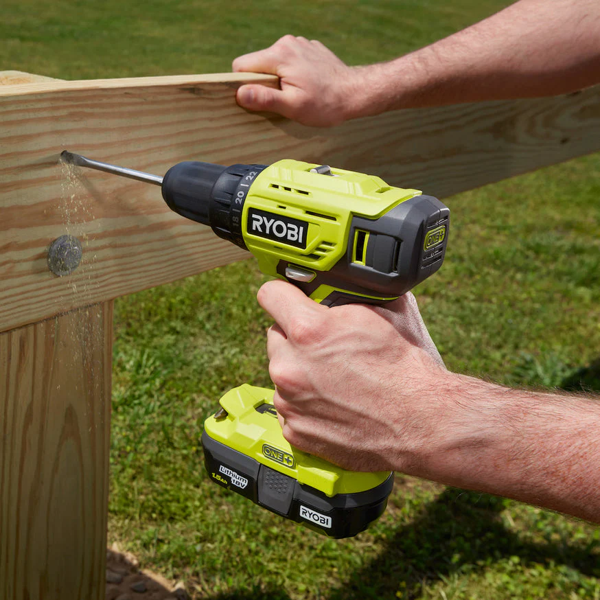 18-Volt ONE+ Lithium-Ion Cordless 1/2 in. Drill/Driver Kit with (1) 1.5 Ah Battery and 18-Volt Charger - Image 2