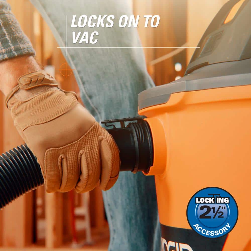 2-1/2 in. x 7 ft. Dual-Flex Tug-A-Long Locking Vacuum Hose for RIDGID Wet/Dry Shop Vacuums - Image 7