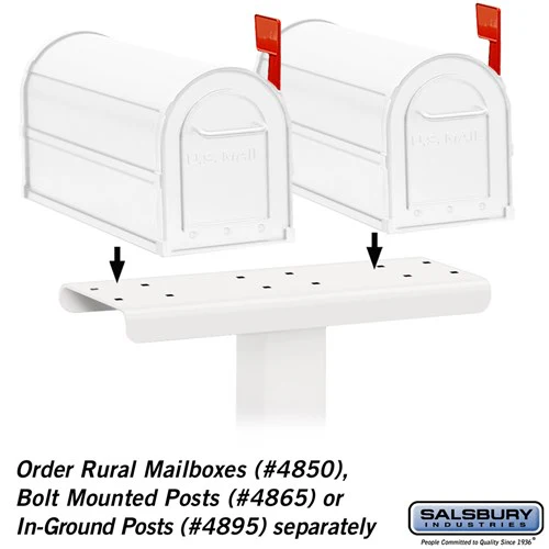 2-Wide Mailbox Spreader for Rural and Townhouse Mailboxes - Image 2