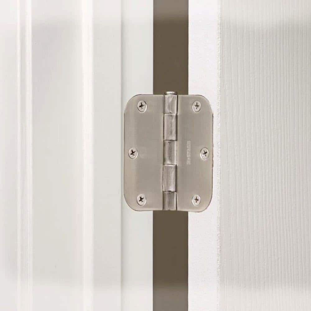 3-1/2 in. Stainless Steel 5/8 in. Radius Security Door Hinge - Image 3