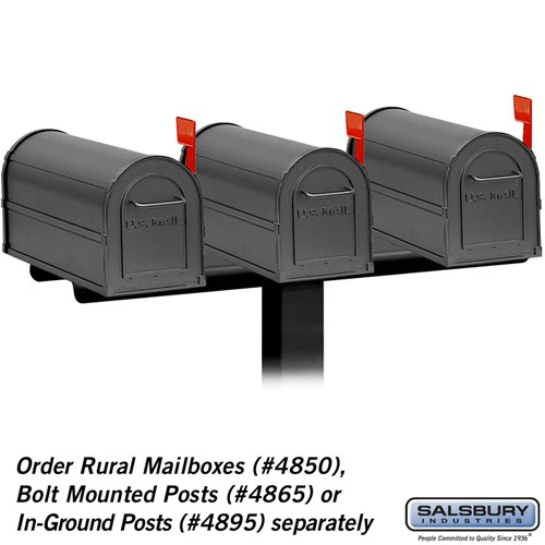 3-Wide Mailbox Spreader for Rural and Townhouse Mailboxes - Image 3