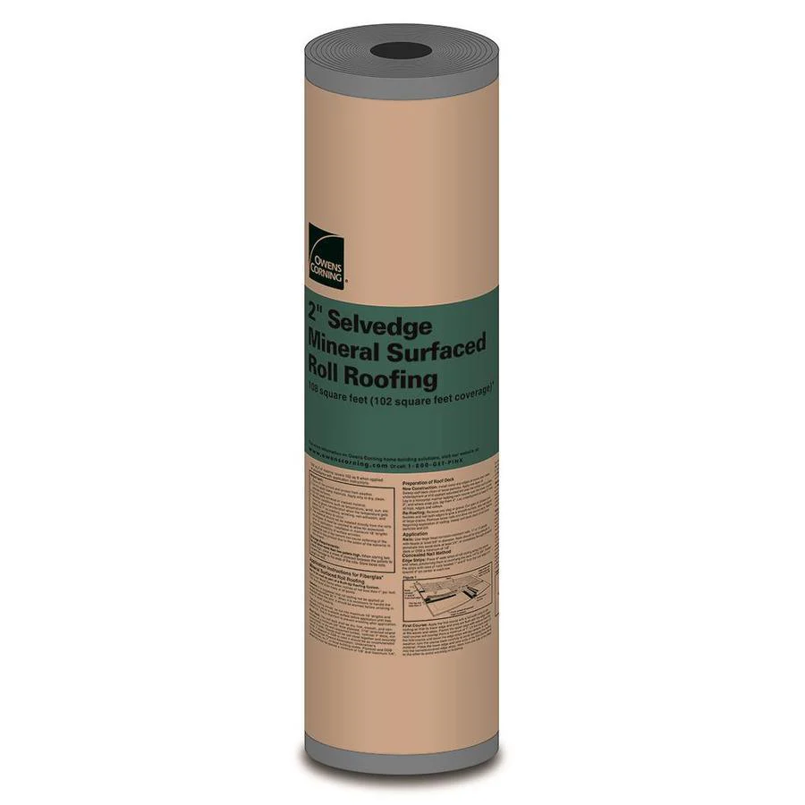Owens Corning 3-ft W x 36-ft L 100-sq ft Shasta White Roll Roofing - Image 2
