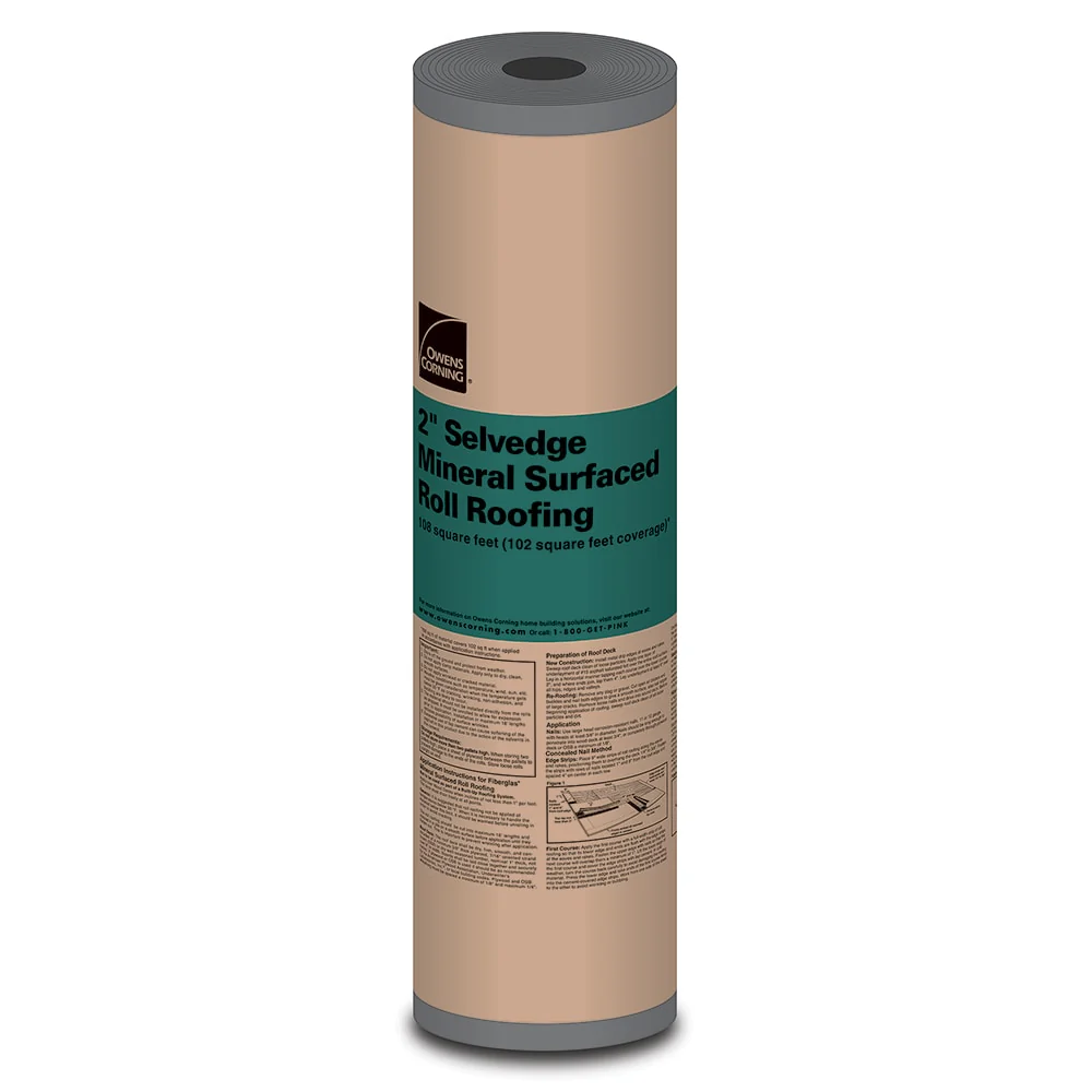 Owens Corning 3-ft W x 36-ft L 100-sq ft Shasta White Roll Roofing - Image 9