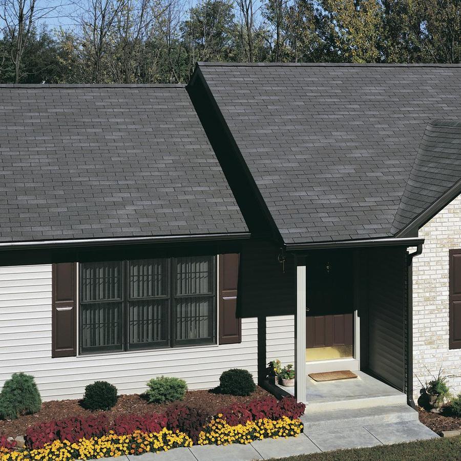 Owens Corning Supreme 33.33-sq ft Onyx Black 3-Tab Roof Shingles - Image 10