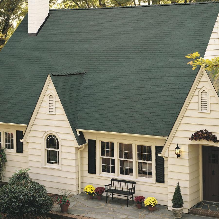 Owens Corning Supreme 33.33-sq ft Onyx Black 3-Tab Roof Shingles - Image 19