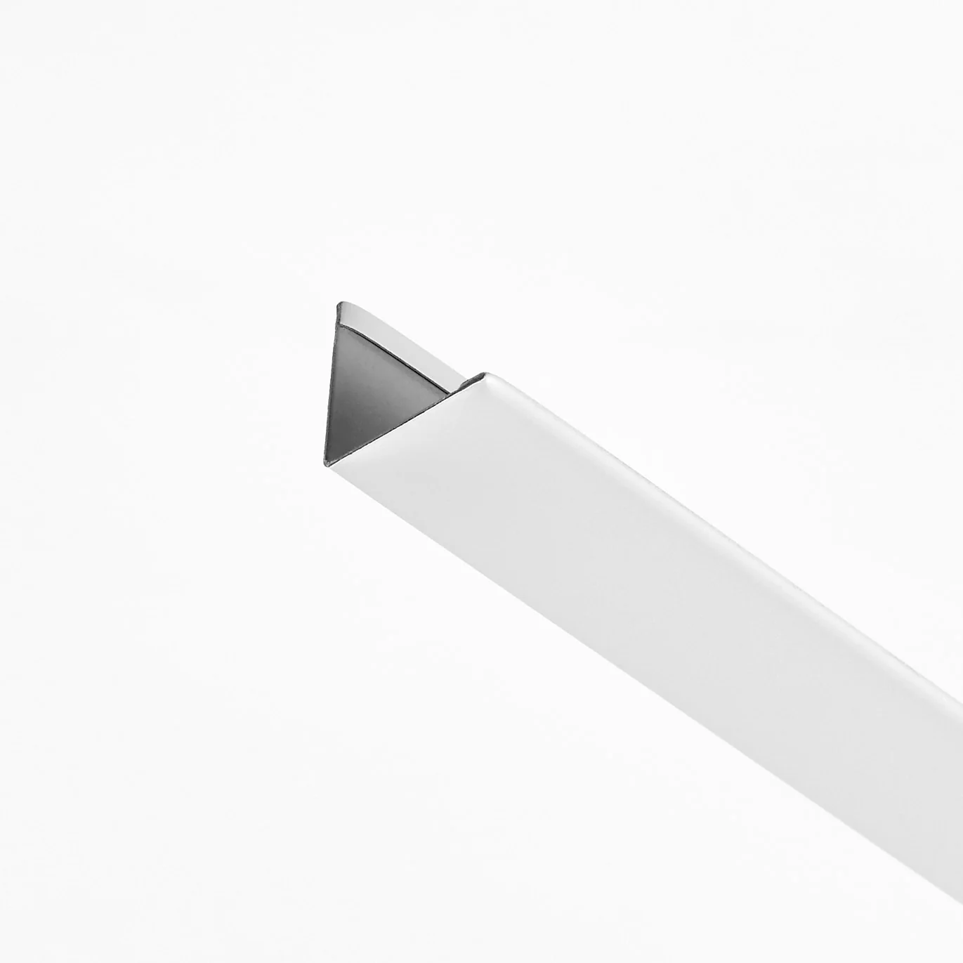Armstrong Ceilings Prelude 12-ft White Metal Smooth Wall Moulding Ceiling Grid Trim - Image 7
