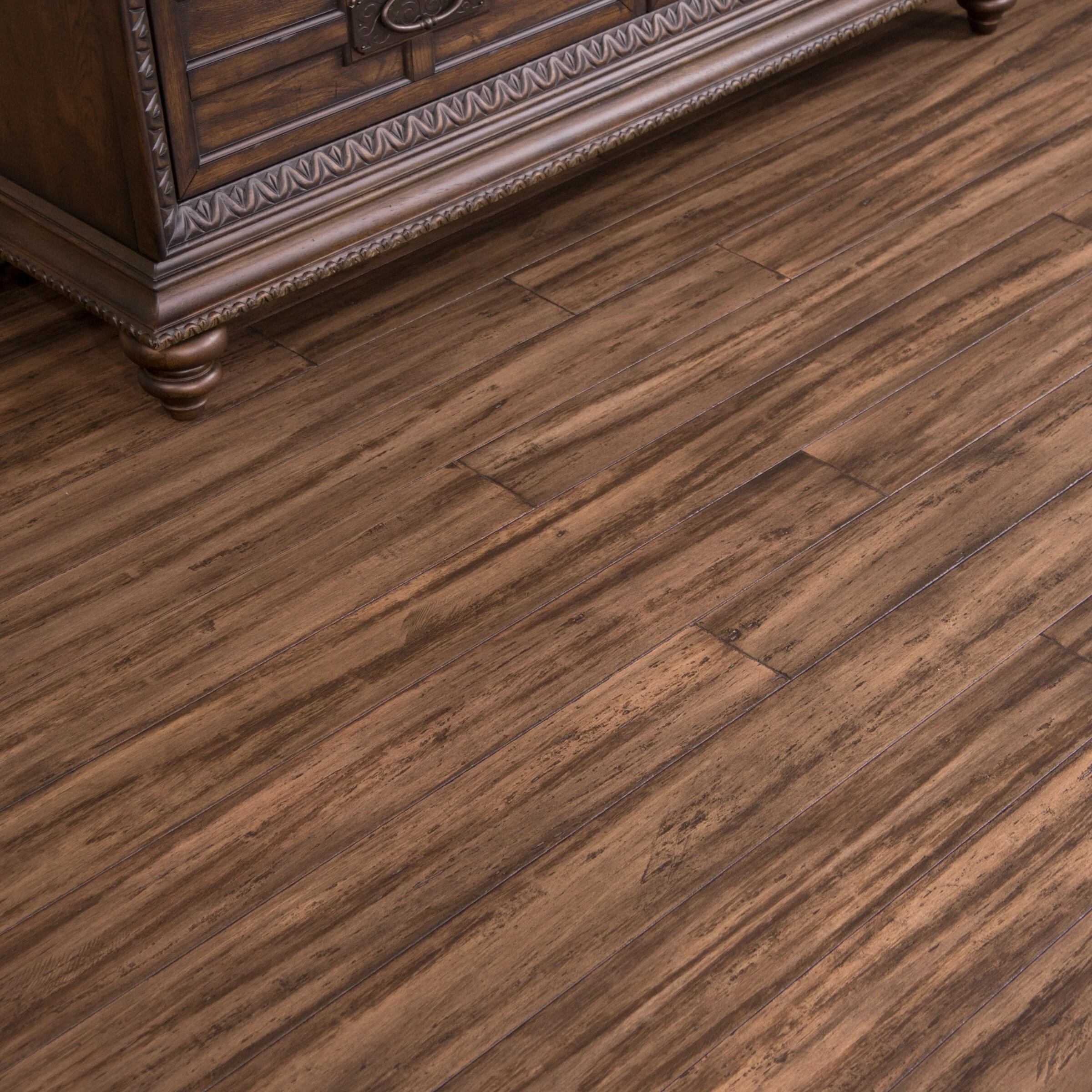 CALI BAMBOO Treehouse 14mm T x 5.37 in. W x 72 in. Solid Wide T&G Bamboo Flooring (26.89 sq. ft./case) - Image 5