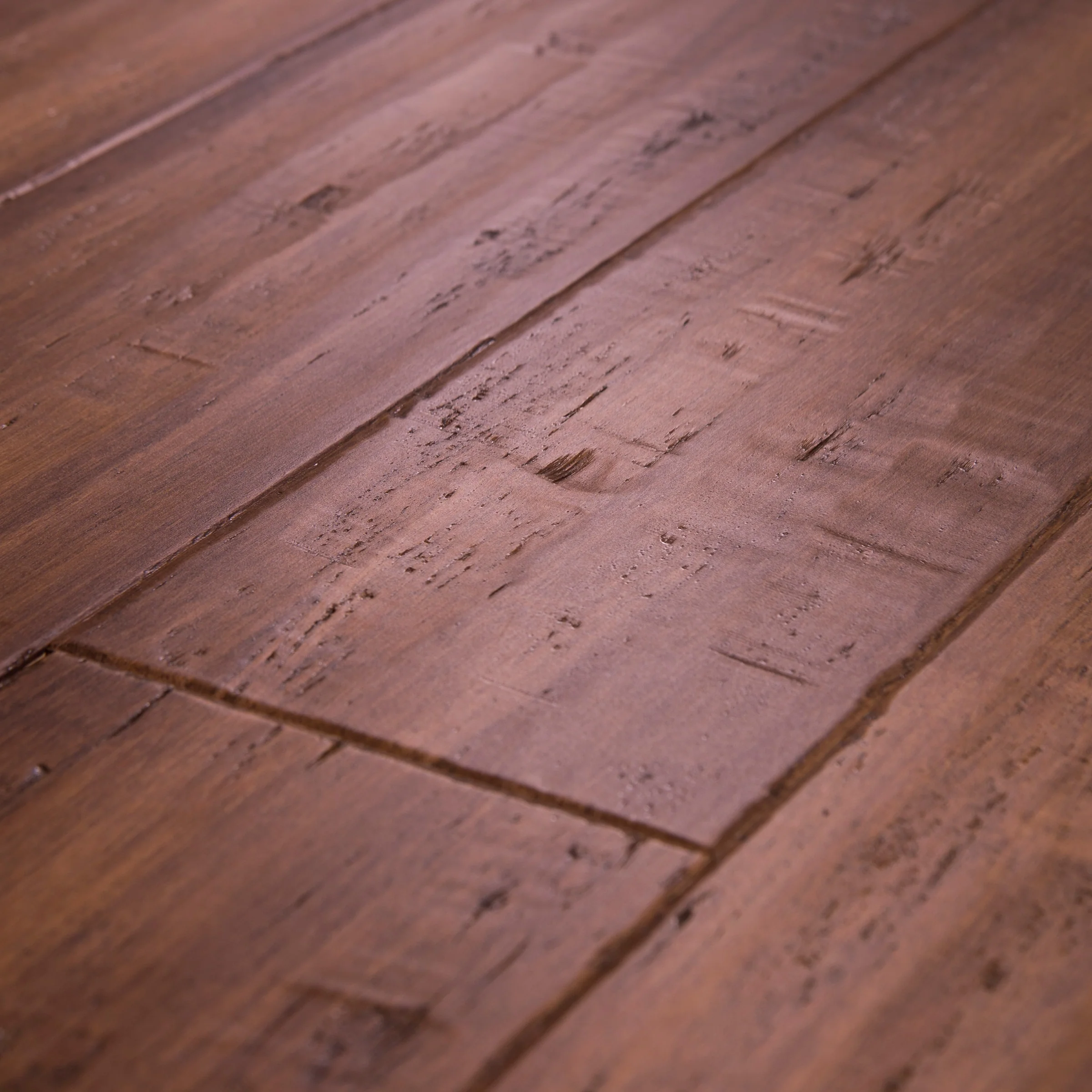 CALI BAMBOO Bourbon Barrel Fossilized Solid Bamboo Flooring, 9/16 in. T x 5.11 in. W x 72 in. L (25.60 sq. ft./case) - Image 3