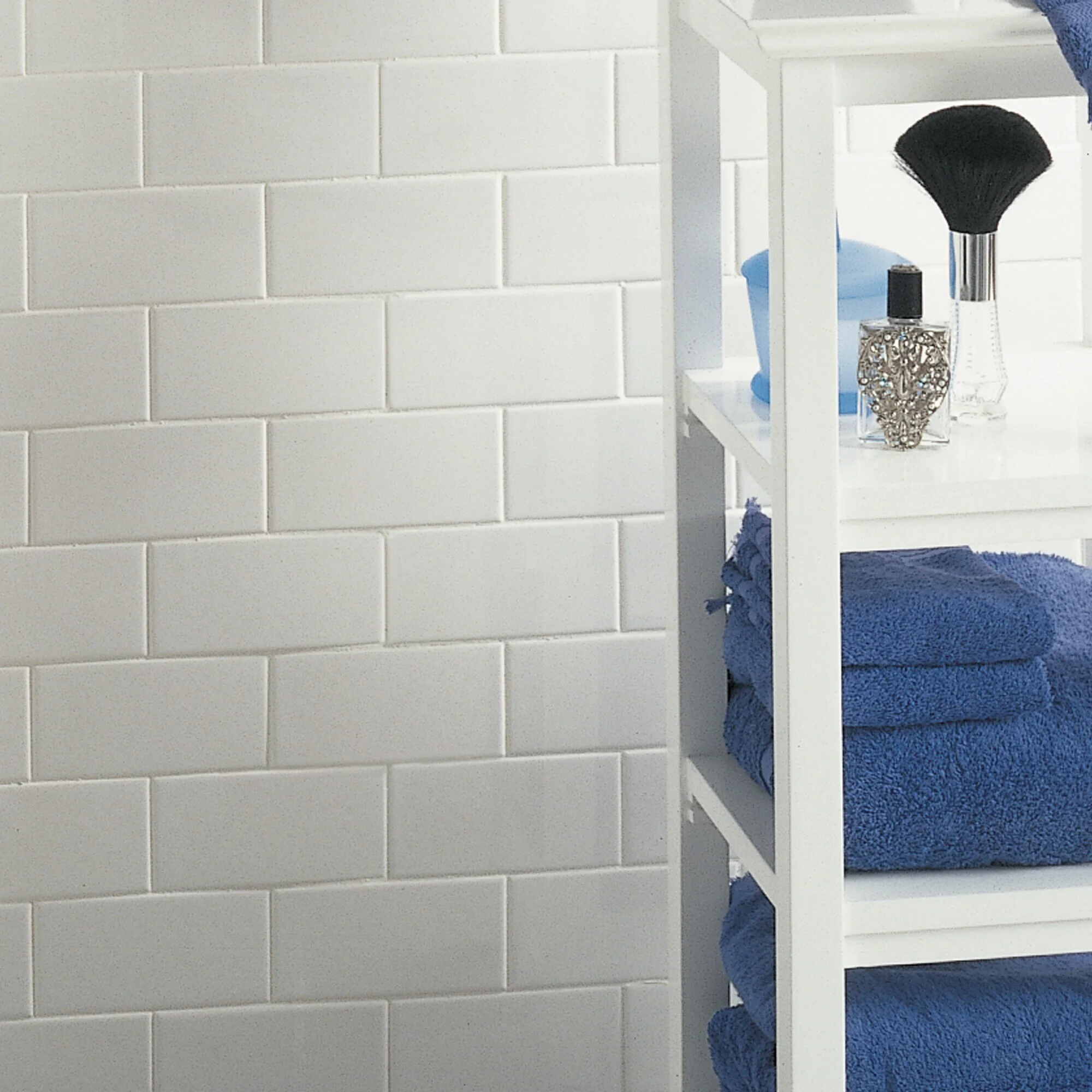 American Olean Profiles 100-Pack Ice White Gloss 3-in x 6-in Glossy Ceramic Subway Wall Tile - Image 10
