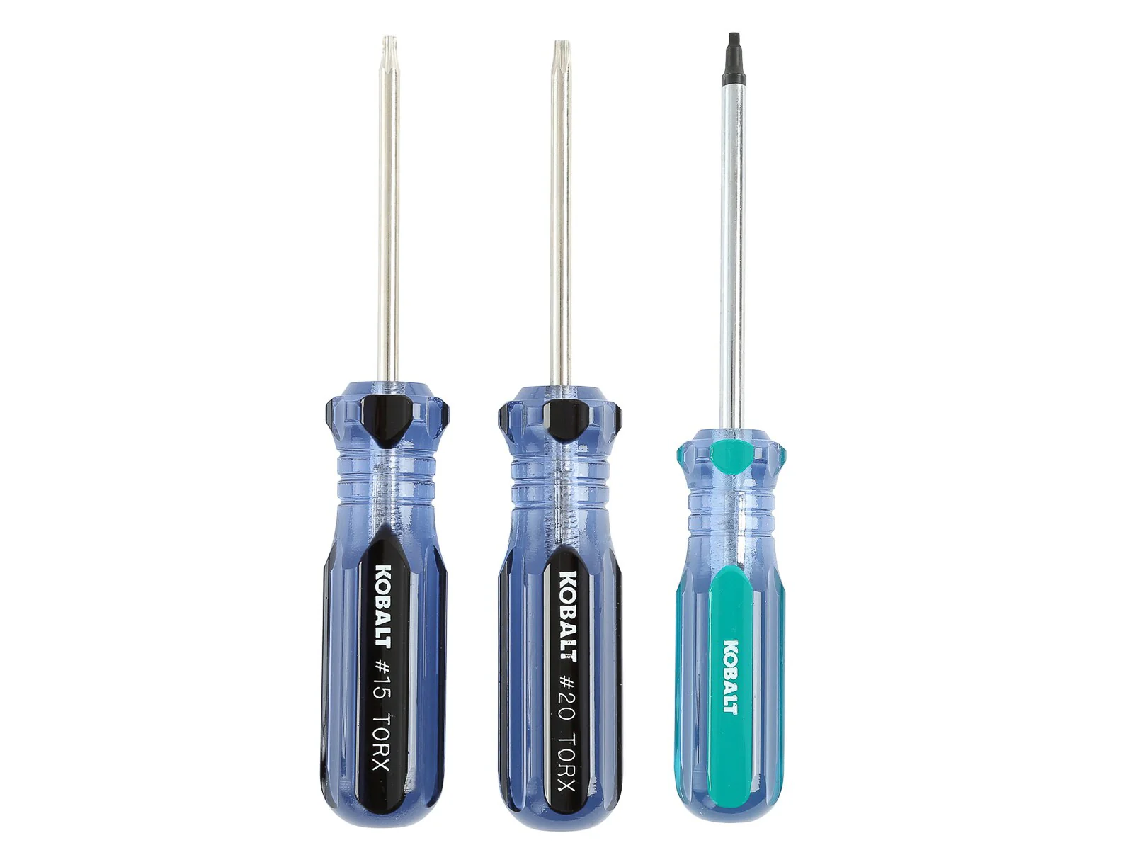 Kobalt 20-Piece Acetate Handle Screwdriver Set, Nickel-Plated Hardened Steel - Image 3