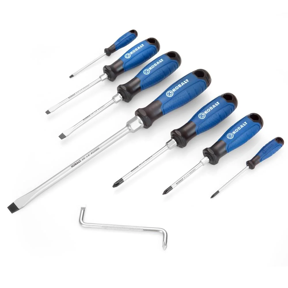 Kobalt 8-Piece Plastic-Handle Magnetic Multi-Bit Screwdriver Set