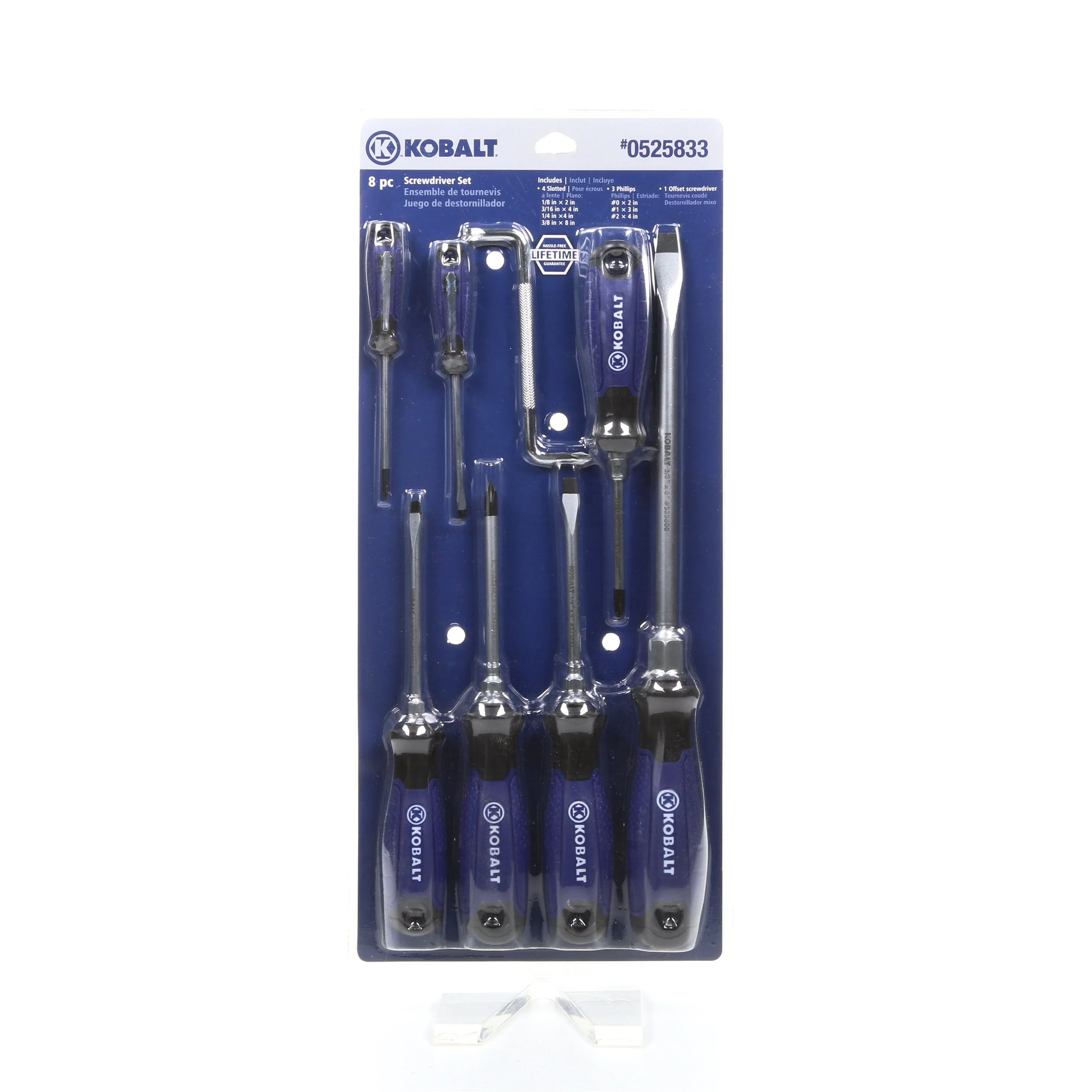 Kobalt 8-Piece Plastic-Handle Magnetic Multi-Bit Screwdriver Set - Image 2