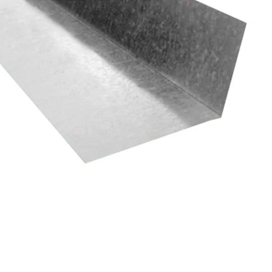 Art's Sheet Metal 4" x 6" 90° Angle Wall-to-Roof Flashing – Galvanized - Image 3