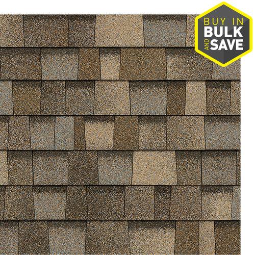 Owens Corning TruDefinition Duration Designer 32.8-sq ft Sand Dune Laminated Architectural Roof Shingles - Image 8