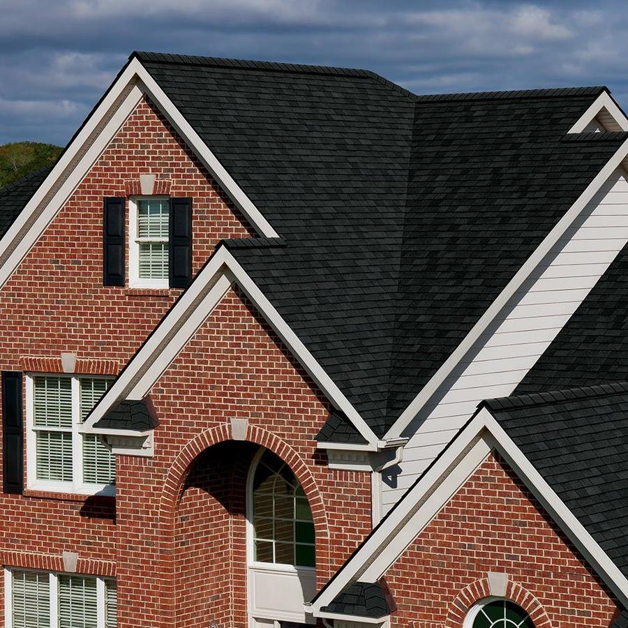 Owens Corning TruDefinition Duration STORM Architectural Roof Shingles, Onyx Black, 32.8-sq ft per Bundle