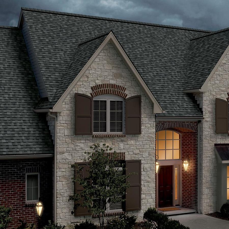 Owens Corning TruDefinition Duration STORM Architectural Roof Shingles, Onyx Black, 32.8-sq ft per Bundle - Image 10