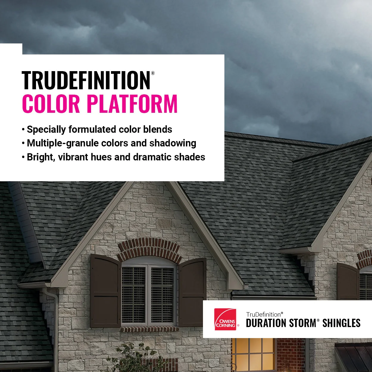 Owens Corning TruDefinition Duration STORM Architectural Roof Shingles, Onyx Black, 32.8-sq ft per Bundle - Image 20