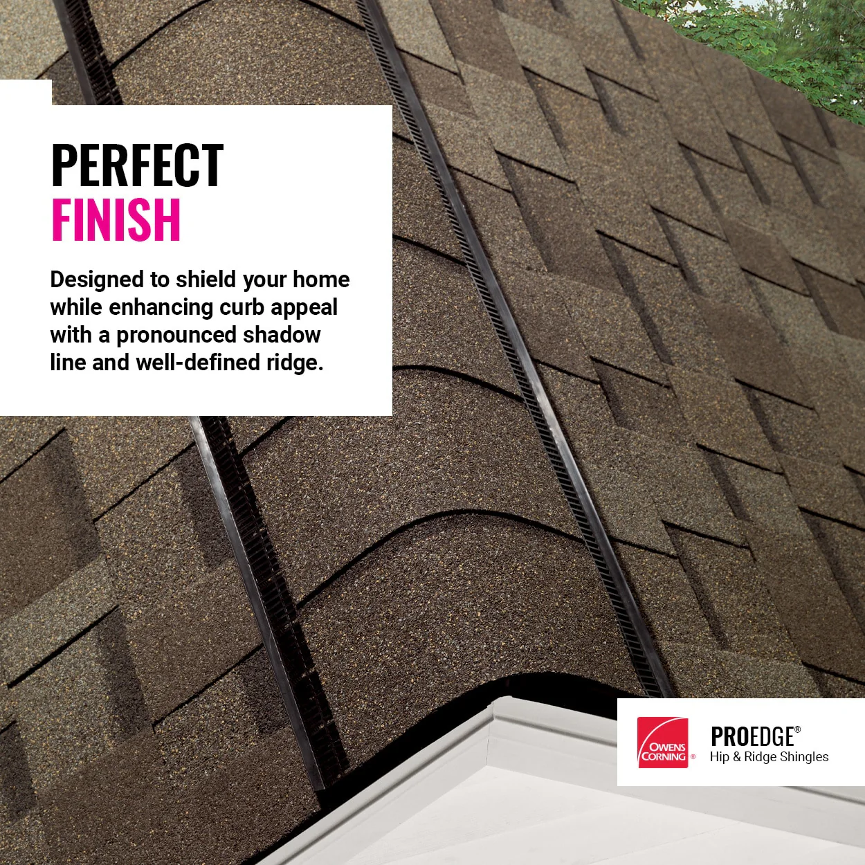 Owens Corning ProEdge Hip & Ridge Roof Shingles, Aged Copper, 33 Linear Ft per Bundle - Image 25