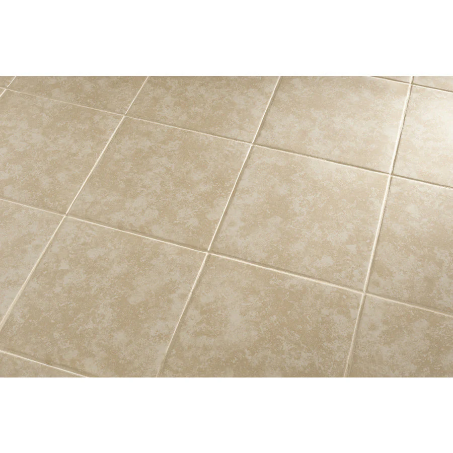 Project Source DEVANNA Beige 13-in x 13-in Glazed Ceramic Floor Tile - Image 2