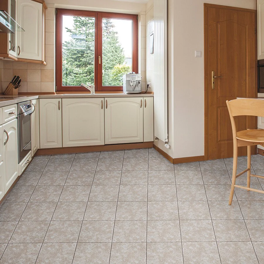Project Source DEVANNA Beige 13-in x 13-in Glazed Ceramic Floor Tile - Image 7