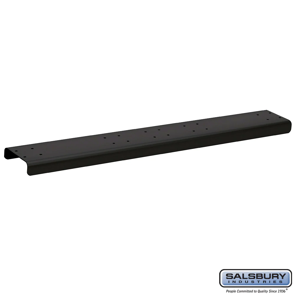 4-Wide Mailbox Spreader for Rural Mailboxes - Black