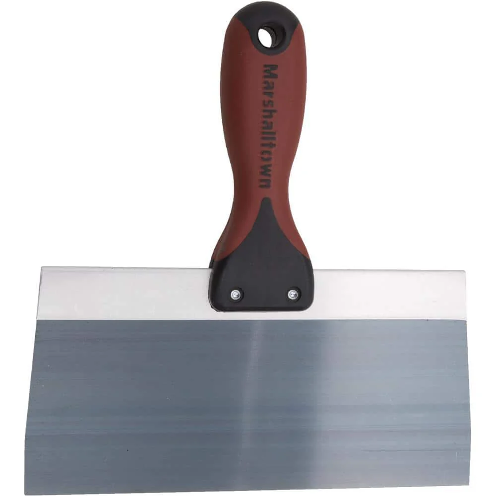 Marshalltown 6-in Blue Steel Taping Knife with DuraSoft II Handle - Image 3