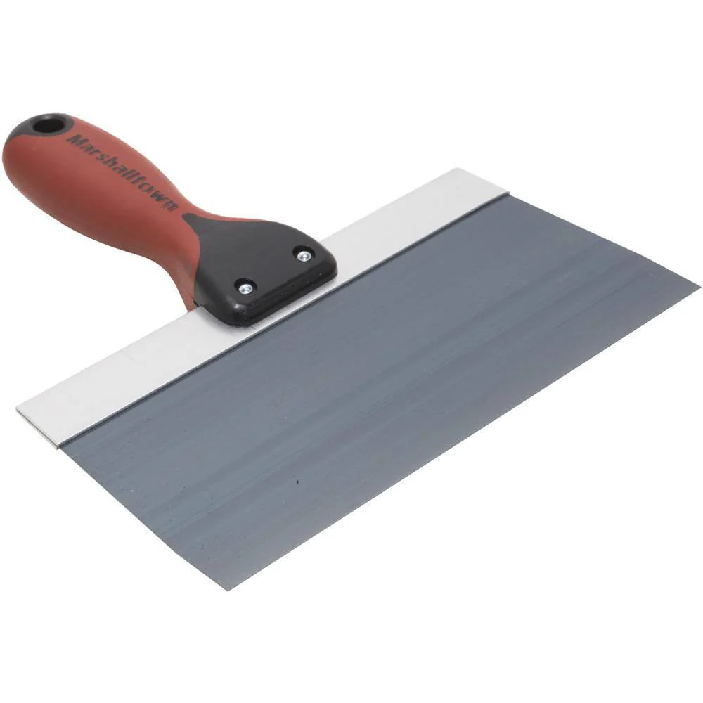 Marshalltown 6-in Blue Steel Taping Knife with DuraSoft II Handle - Image 4
