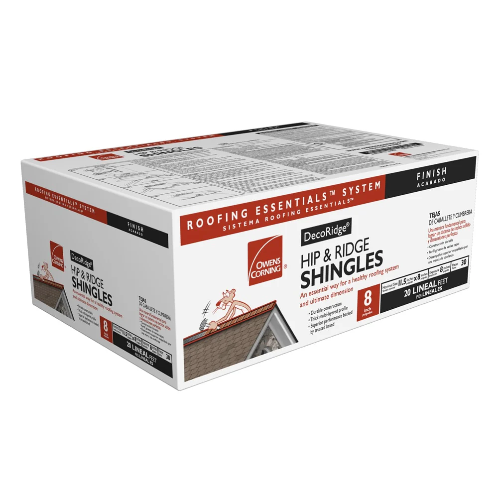 Owens Corning DecoRidge 20-Lin Ft Artisan Peppermill Gray Hip & Ridge Roof Shingles - Image 9