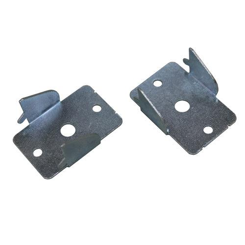 Project Source 2-Pack Zinc Double Curtain Rod Bracket