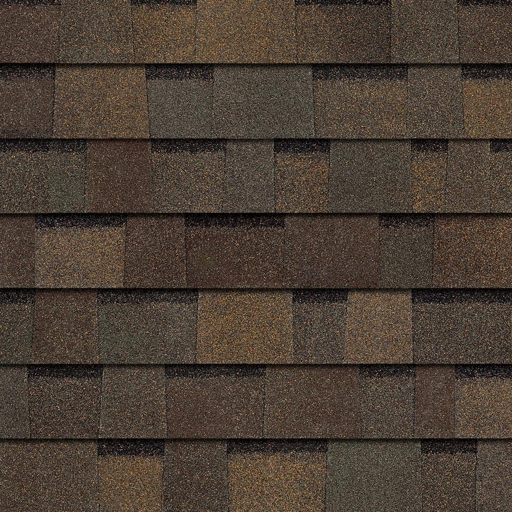 Owens Corning TruDefinition WeatherGuard HP Architectural Roof Shingles, Teak — 32.8-sq ft per Bundle - Image 12
