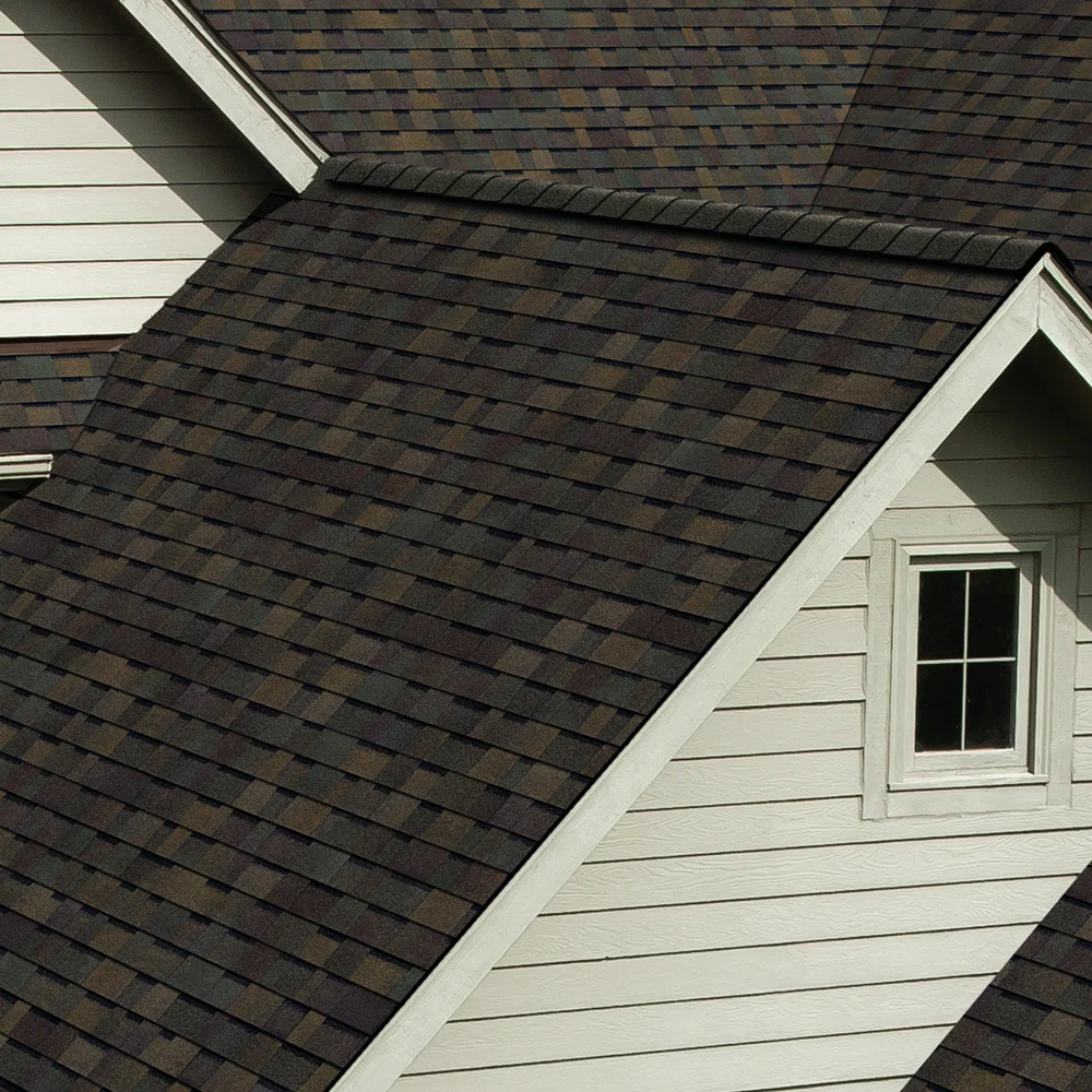Owens Corning TruDefinition WeatherGuard HP Architectural Roof Shingles, Teak — 32.8-sq ft per Bundle - Image 13