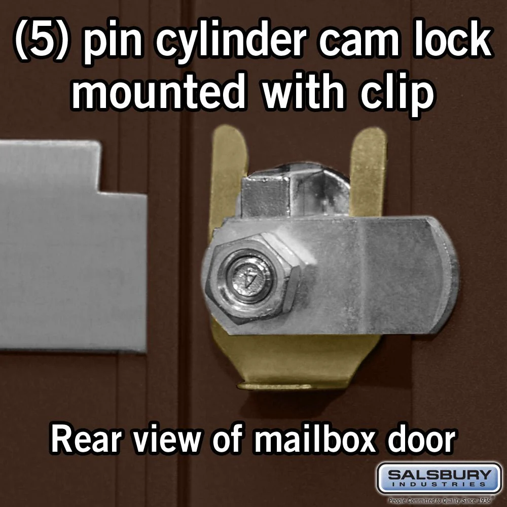 Bronze Rear Loading Horizontal Mailbox with 12 B Doors - Image 3