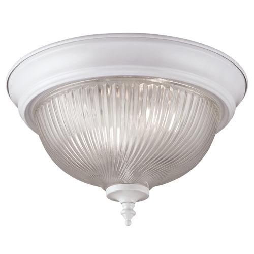 Project Source 11-in Painted Oil-Rubbed Bronze Traditional Flush Mount Light - Image 6
