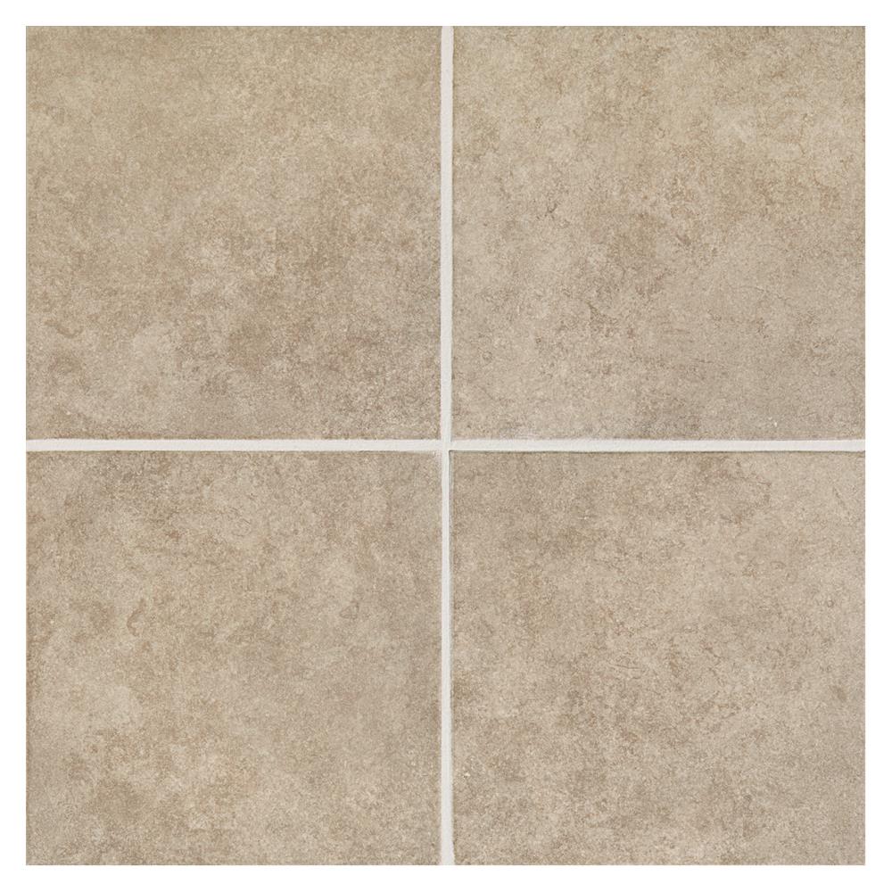 American Olean Castlegate 15-Pack Gray 12-in x 12-in Glazed Porcelain Stone Look Floor and Wall Tile - Image 5