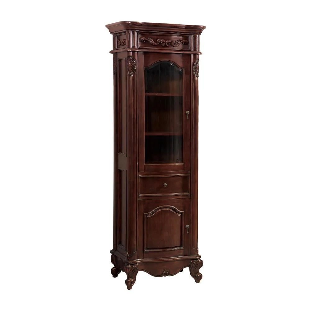 Avanity Provence 19.2-in W x 72-in H x 24-in D Antique Cherry Poplar Freestanding Linen Cabinet - Image 6