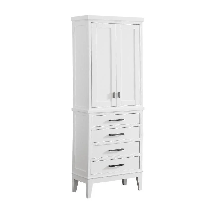 Avanity Madison 24-in W x 71.2-in H x 16-in D Tobacco Poplar Freestanding Linen Cabinet - Image 6