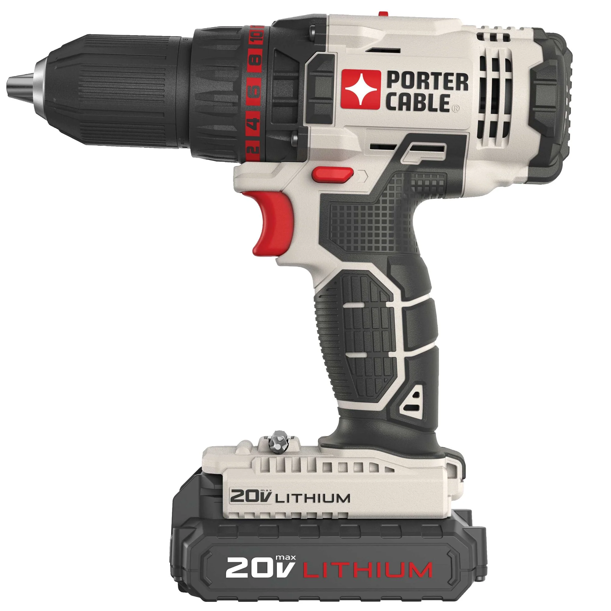 PORTER-CABLE 20-Volt Max 1/2-in Cordless Drill/Driver Kit with Charger and Battery - Image 4
