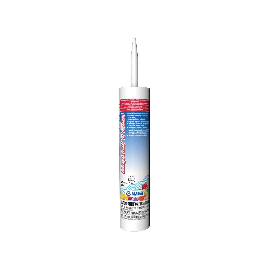 5014 Biscuit Mapesil T Plus 100% Silicone Caulk