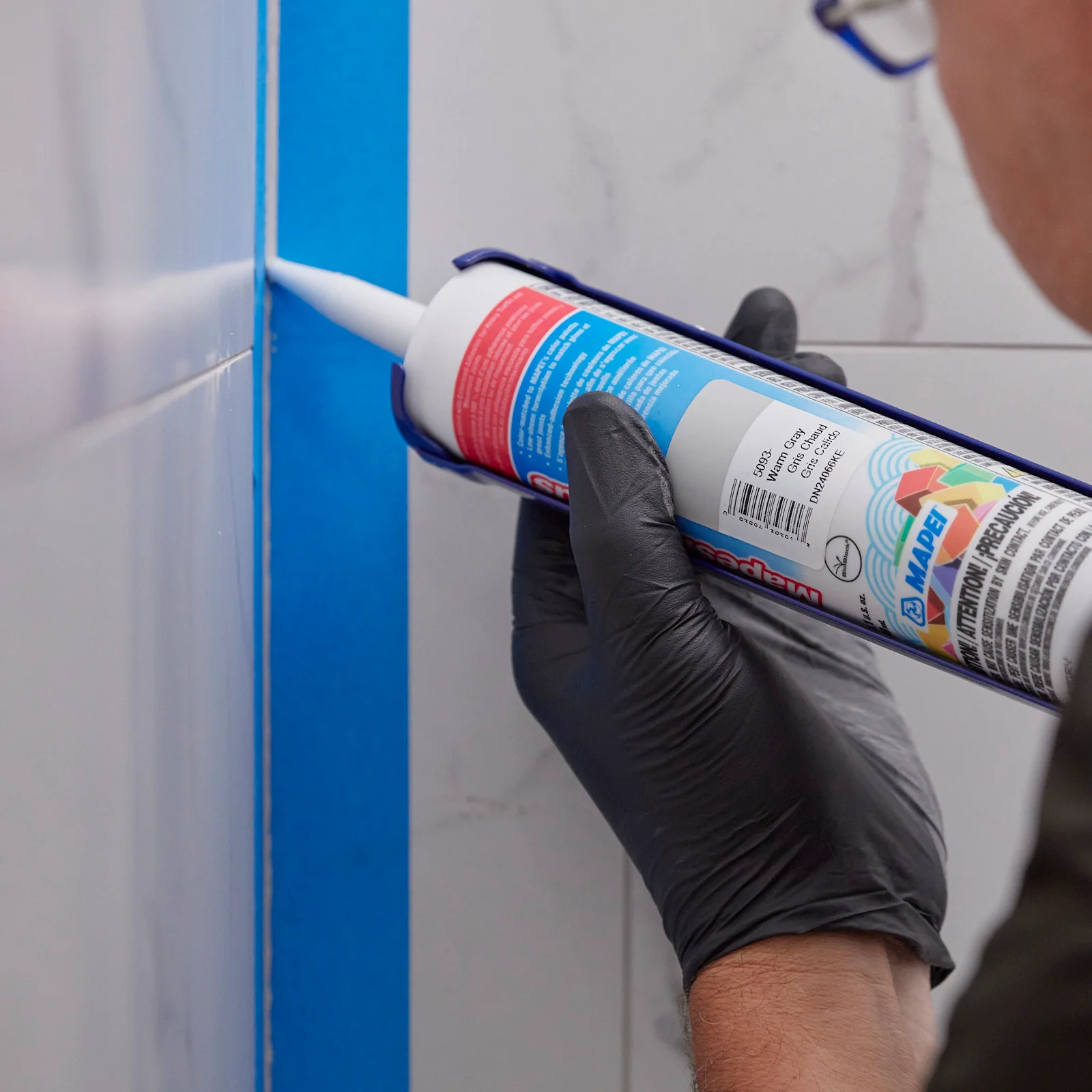 5014 Biscuit Mapesil T Plus 100% Silicone Caulk - Image 2