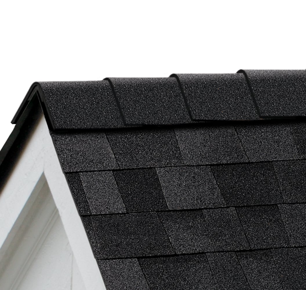 Owens Corning DuraRidge Onyx Black Hip & Ridge Roof Shingles, 20 Linear Ft per Bundle - Image 23