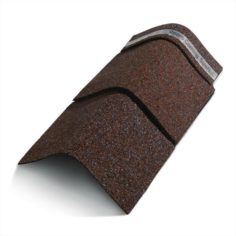 Owens Corning DuraRidge Merlot Hip & Ridge Roof Shingles, 20 Linear Ft per Bundle - Image 2
