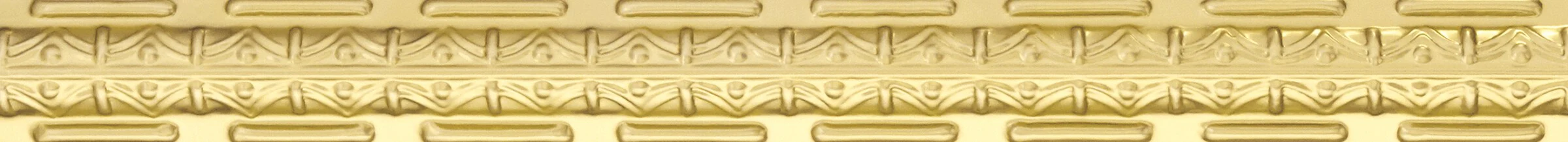 Armstrong Ceilings 4-ft Brass Metal Crown Ceiling Grid Trim - Image 6