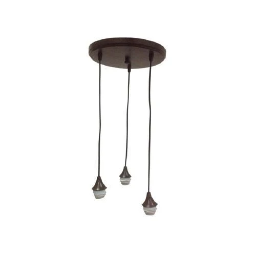 Portfolio French Bronze Transitional Cylinder 3-Light Pendant Canopy – Mix & Match Cluster Round - Image 4