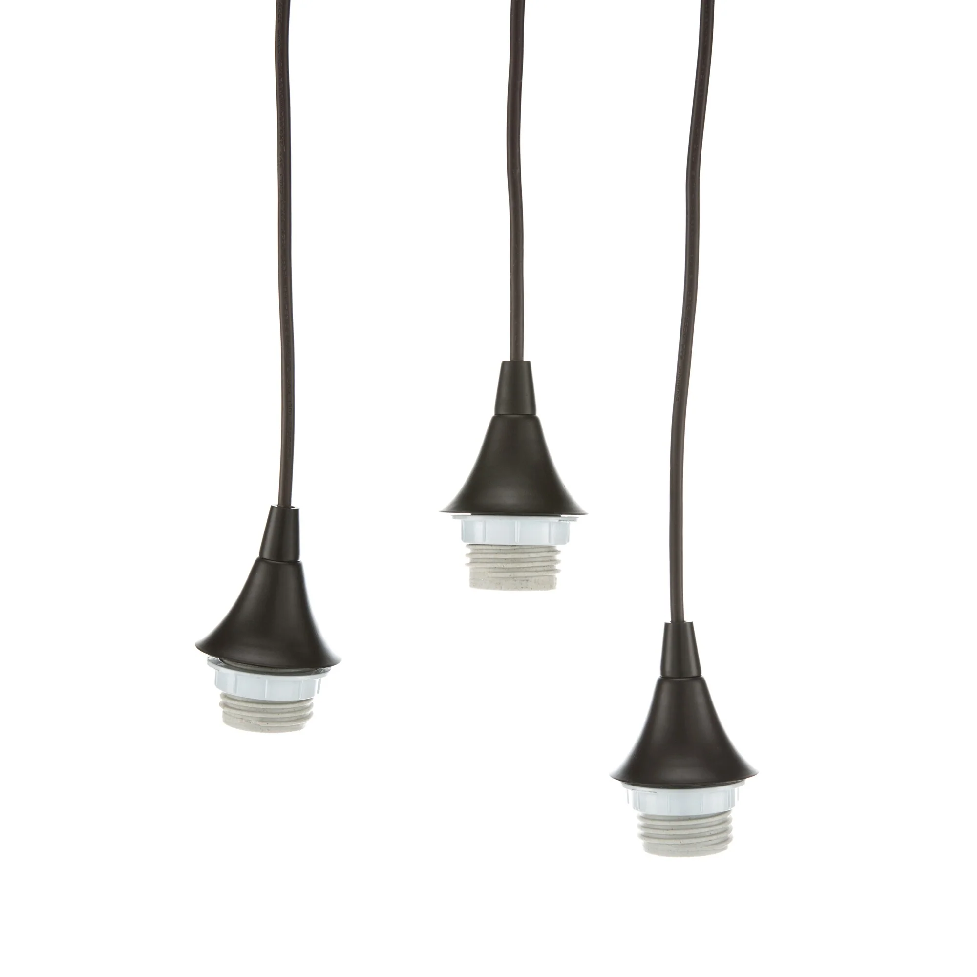 Portfolio French Bronze Transitional Cylinder 3-Light Pendant Canopy – Mix & Match Cluster Round - Image 6