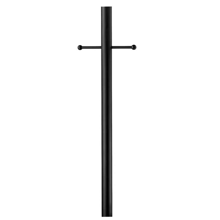 Portfolio 80-in Black Traditional Outdoor Lamp Post Pole, Aluminum, 3-in Dia - Image 2