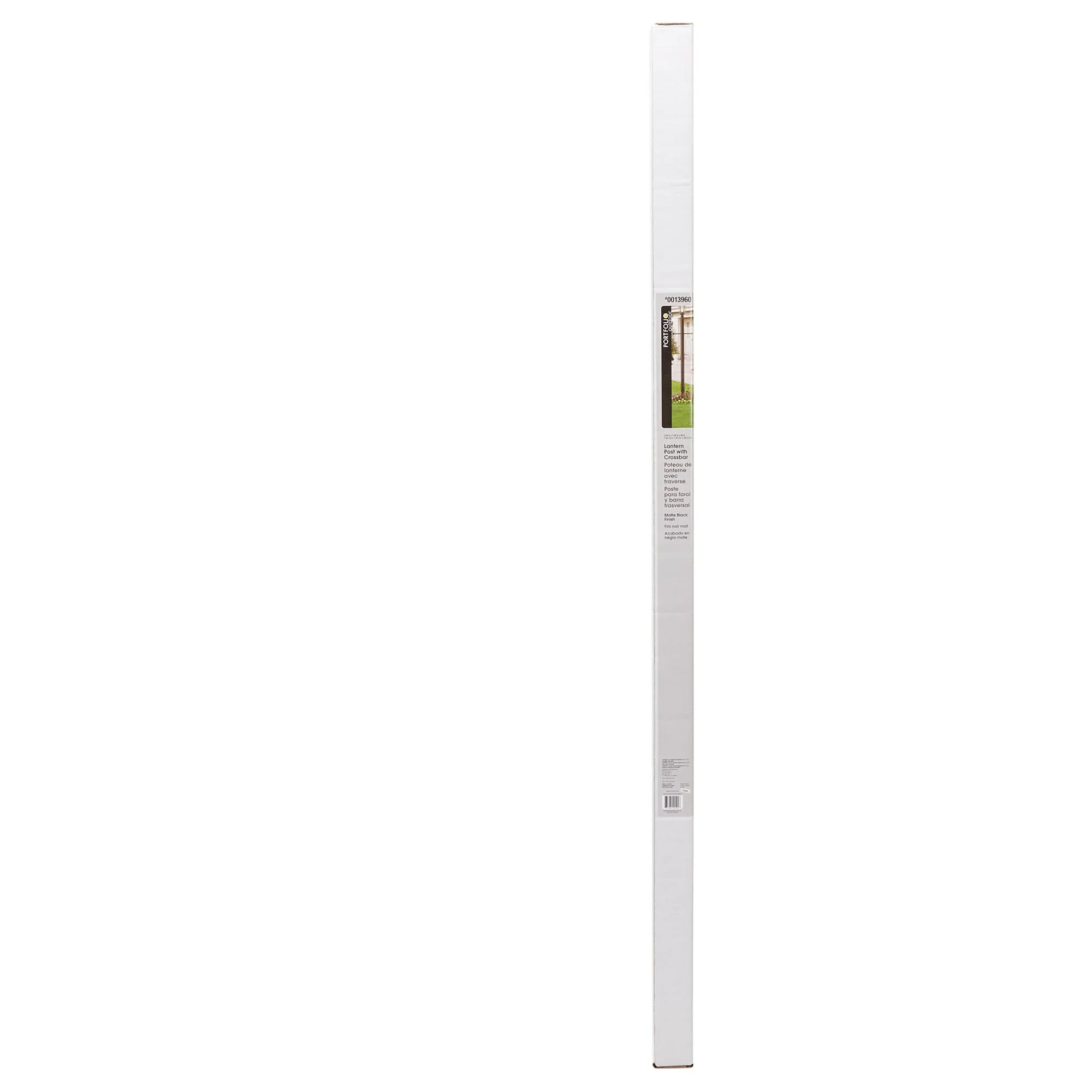 Portfolio 80-in Black Traditional Outdoor Lamp Post Pole, Aluminum, 3-in Dia - Image 3