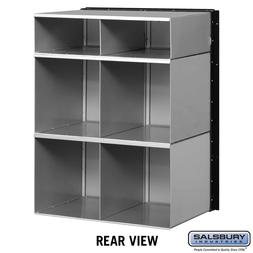 6-Door Aluminum Mailbox System for Private Access - Image 2